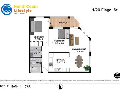 1 / 20 Fingal Street, Brunswick Heads