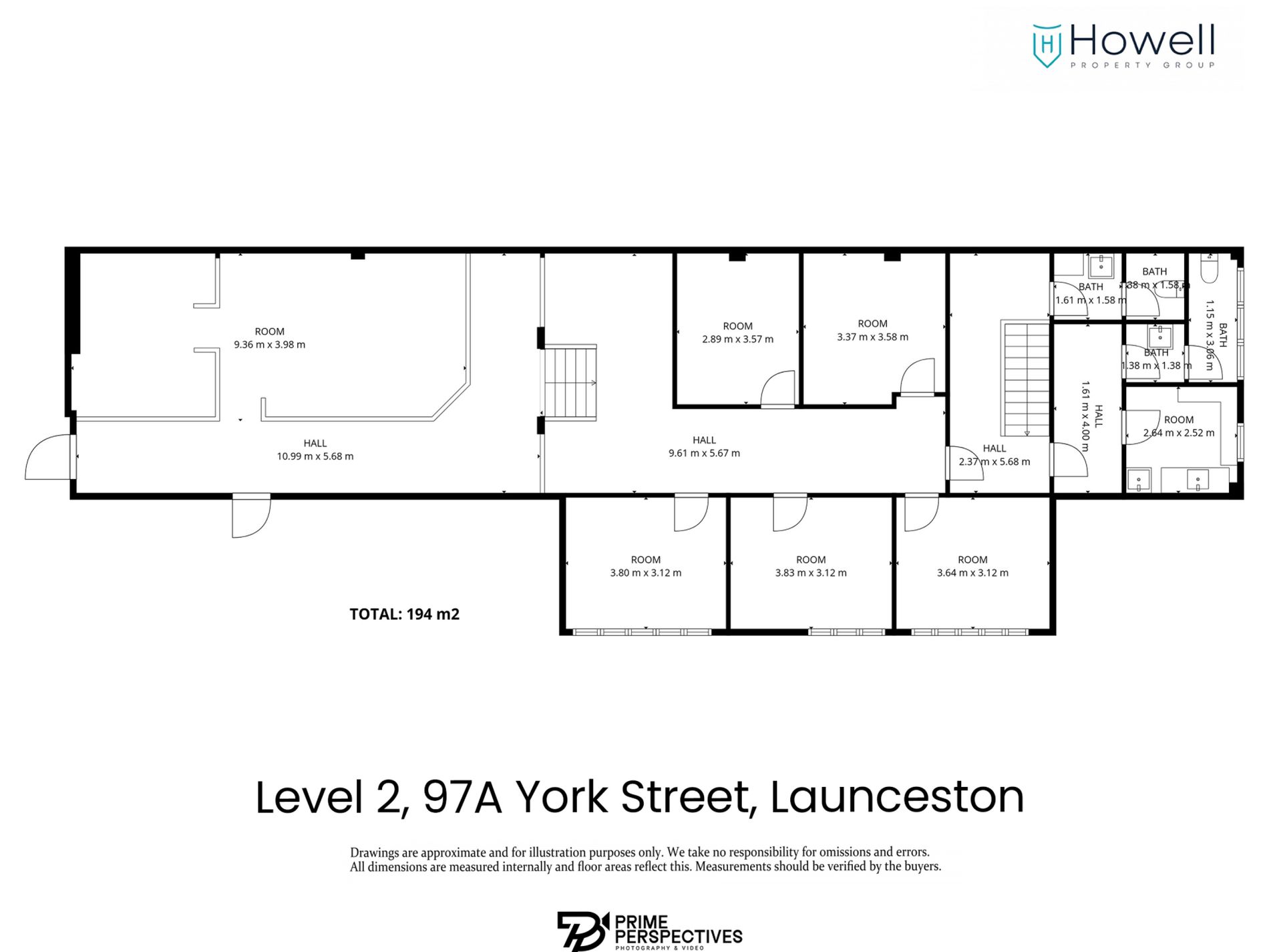 Level 2 Suite B / 97A York Street, Launceston