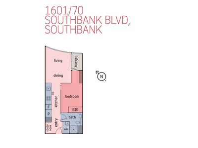 1601 / 70 Southbank Boulevard, Southbank