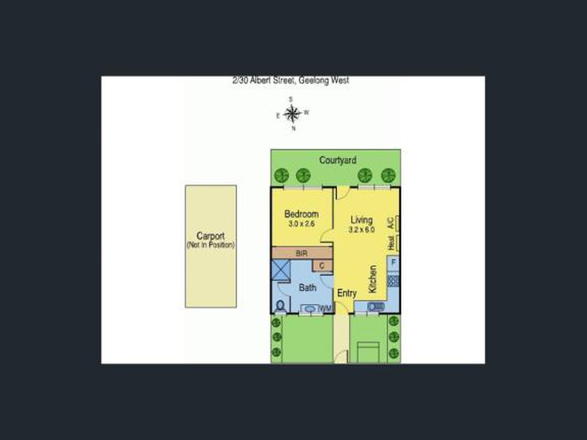 2 / 30 Albert Street, Geelong West