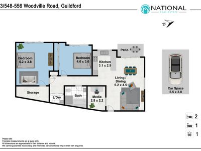 3 / 548-556 Woodville Road, Guildford