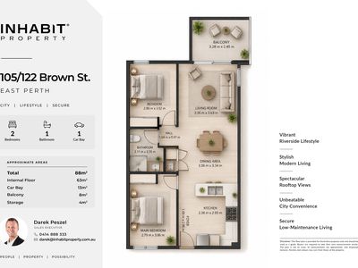 105 / 122 Brown Street, East Perth