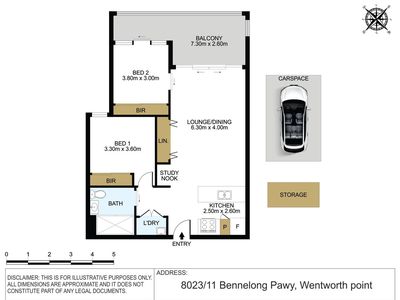 8023 / 11 Bennelong Parkway, Wentworth Point