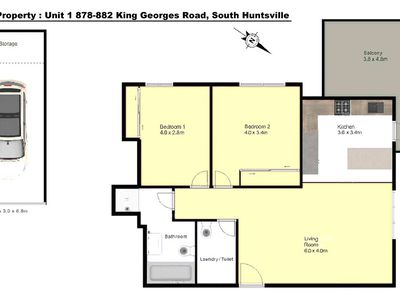 1 / 878-882 King Georges Road, South Hurstville