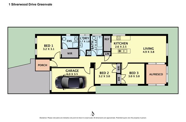 1 Silverwood Drive, Greenvale
