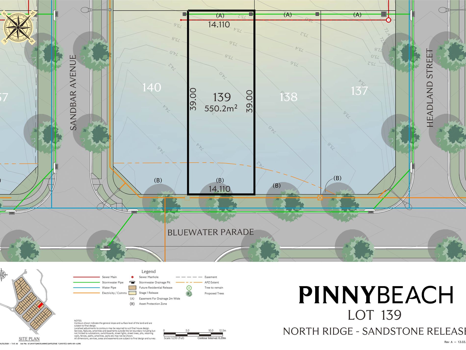 Lot 139, Bluewater Parade, Pinny Beach
