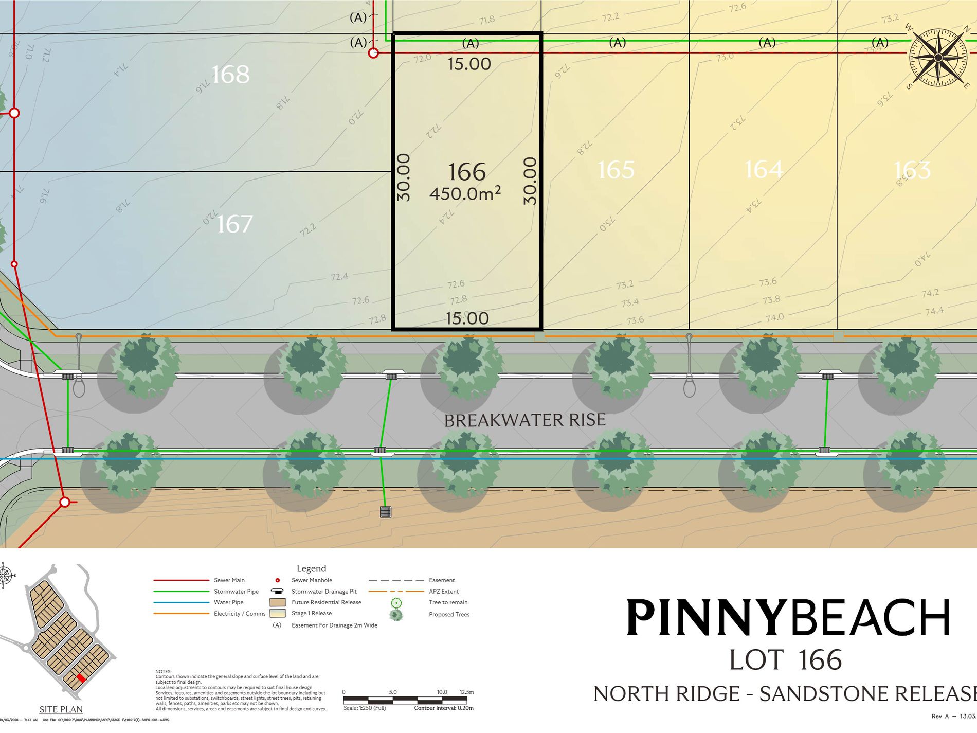 Lot 166, Breakwater Rise, Pinny Beach