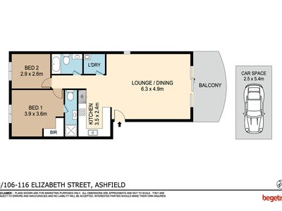 3 / 106-116 Elizabeth Street, Ashfield