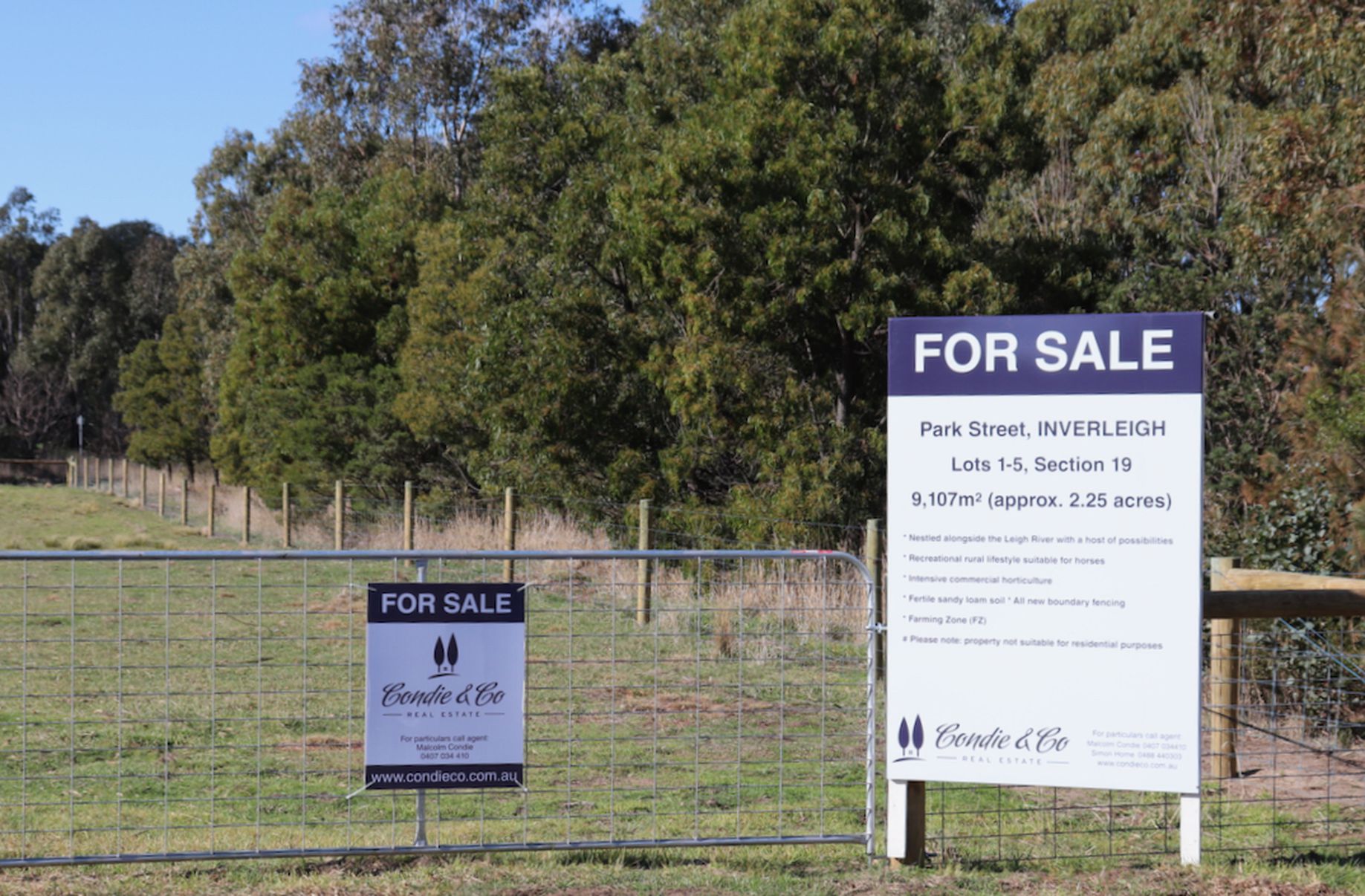 Lot 1-5, Section 19, 82 Park Street, Inverleigh