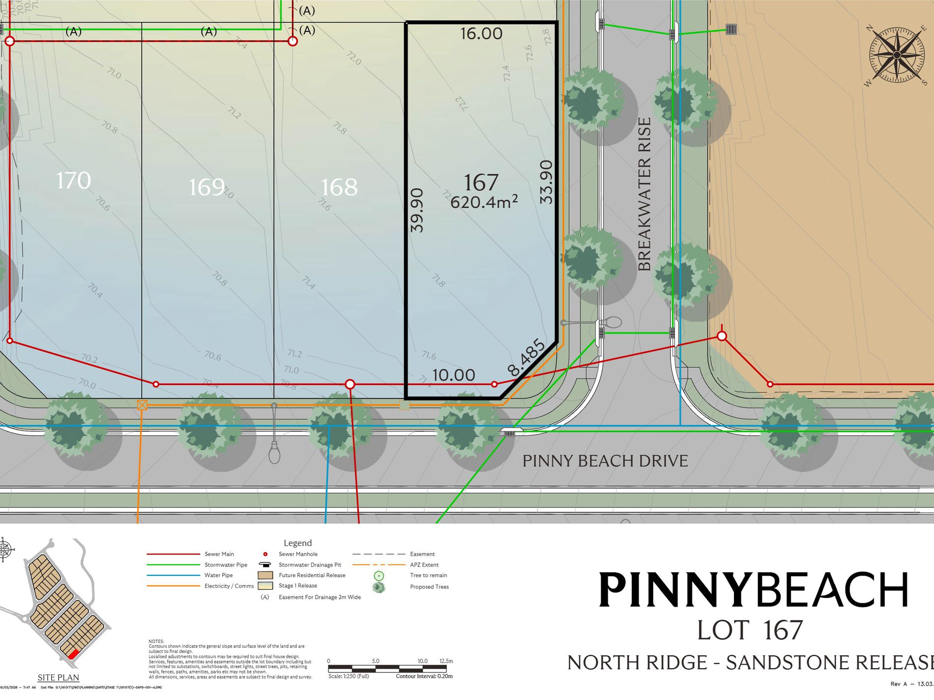 Lot 167, Breakwater Rise, Pinny Beach