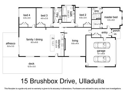 15 Brushbox Drive, Ulladulla