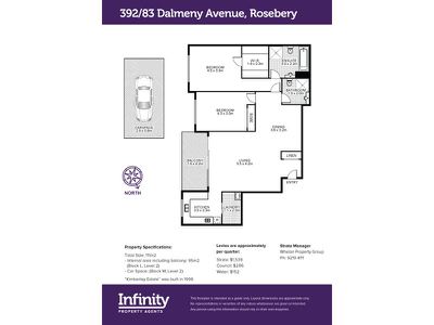 392 / 83 Dalmeny Avenue, Rosebery
