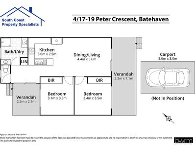 4 / 17 - 19 PETER CRESCENT, Batehaven