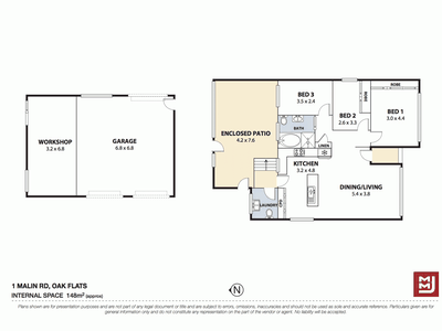 1 Malin Road, Oak Flats