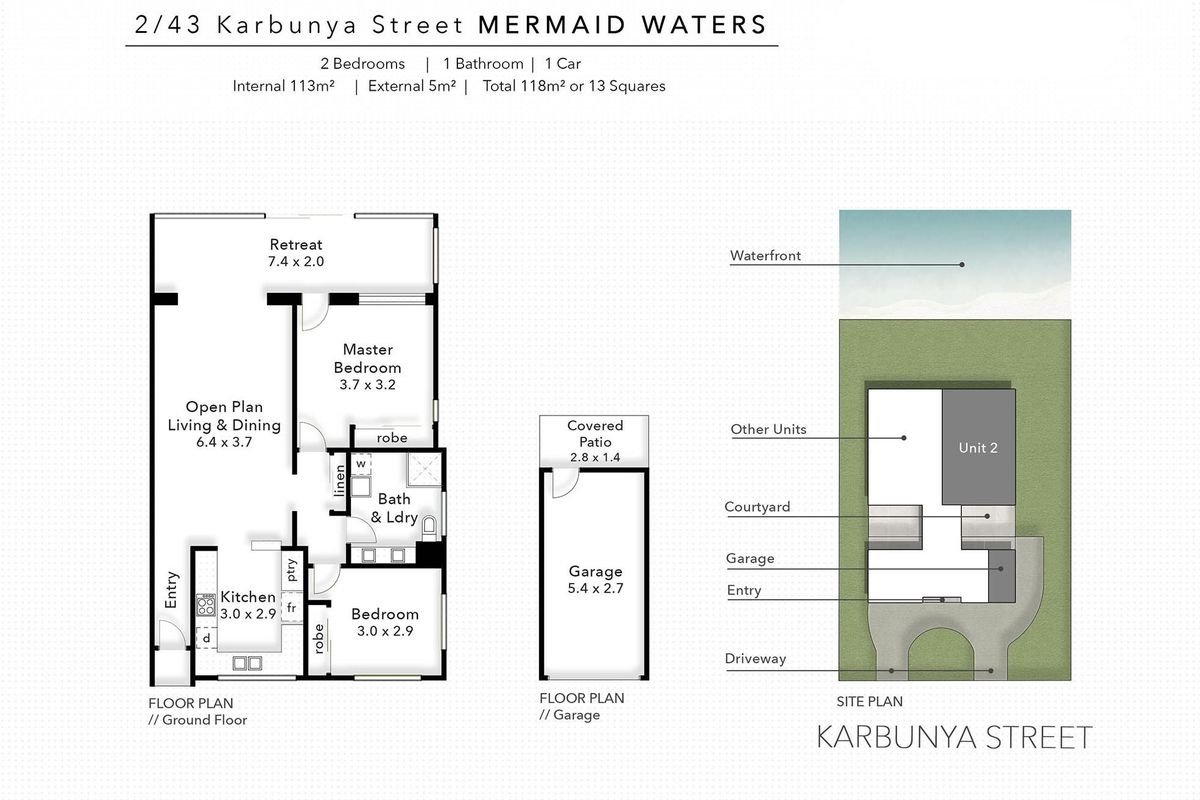 2 / 43 Karbunya Street, Mermaid Waters