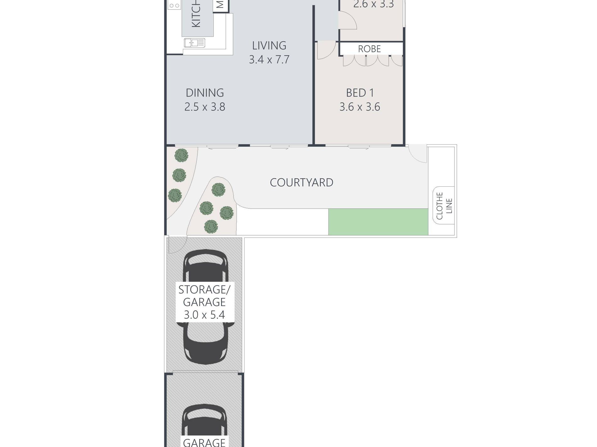 3 / 11 Carinya Street, Mooloolaba Floor Plan