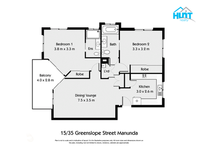 15 / 35 Greenslopes Street, Manunda