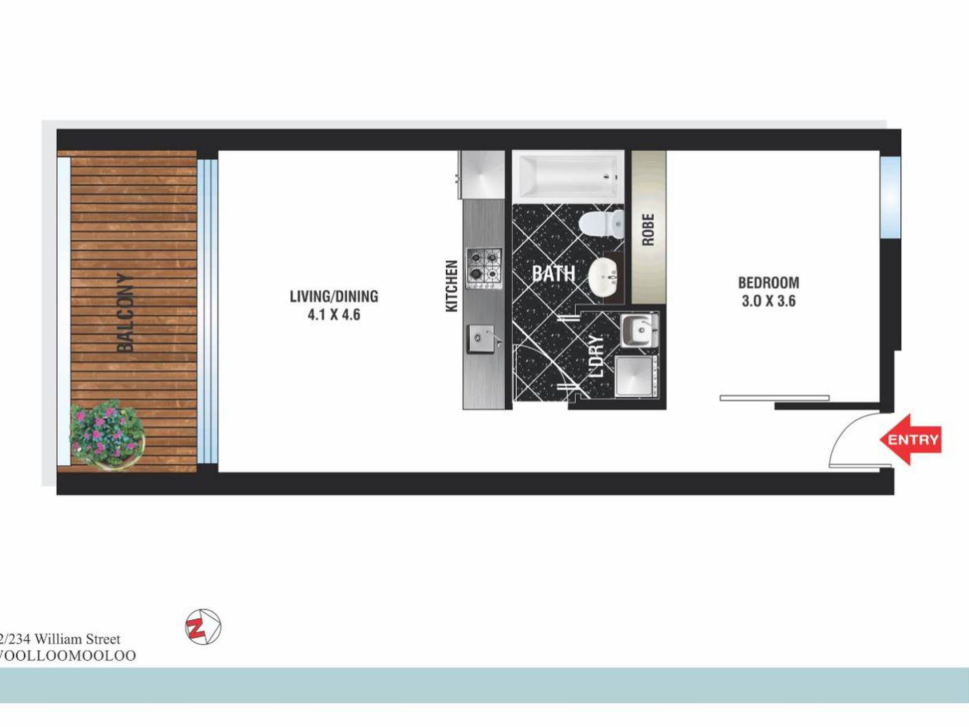 12 / 234 William Street, Potts Point
