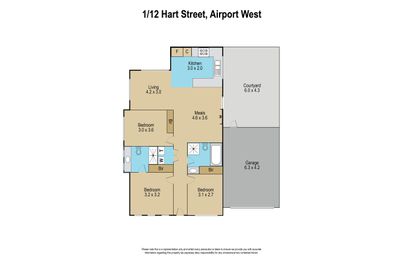 1 / 12 Hart Street, Airport West