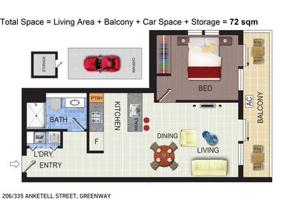 206 / 335 Anketell Street, Greenway