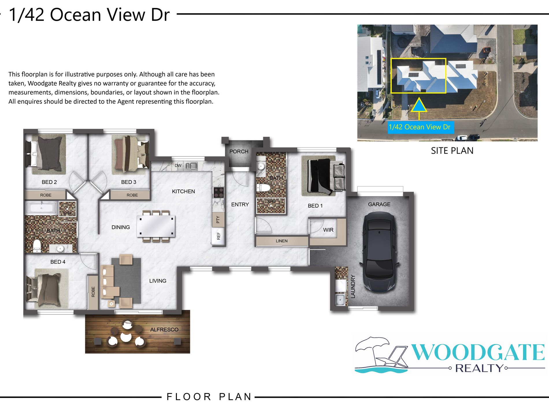 1 / 42 Ocean View Dr Woodgate, Woodgate