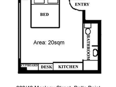 608 / 40 Macleay Street, Potts Point