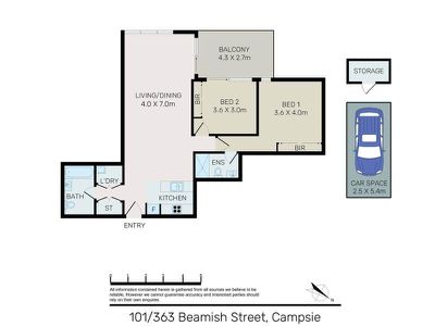 Apartment / 363 Beamish St, Campsie