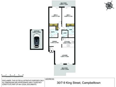 30 / 7 King Street, Campbelltown