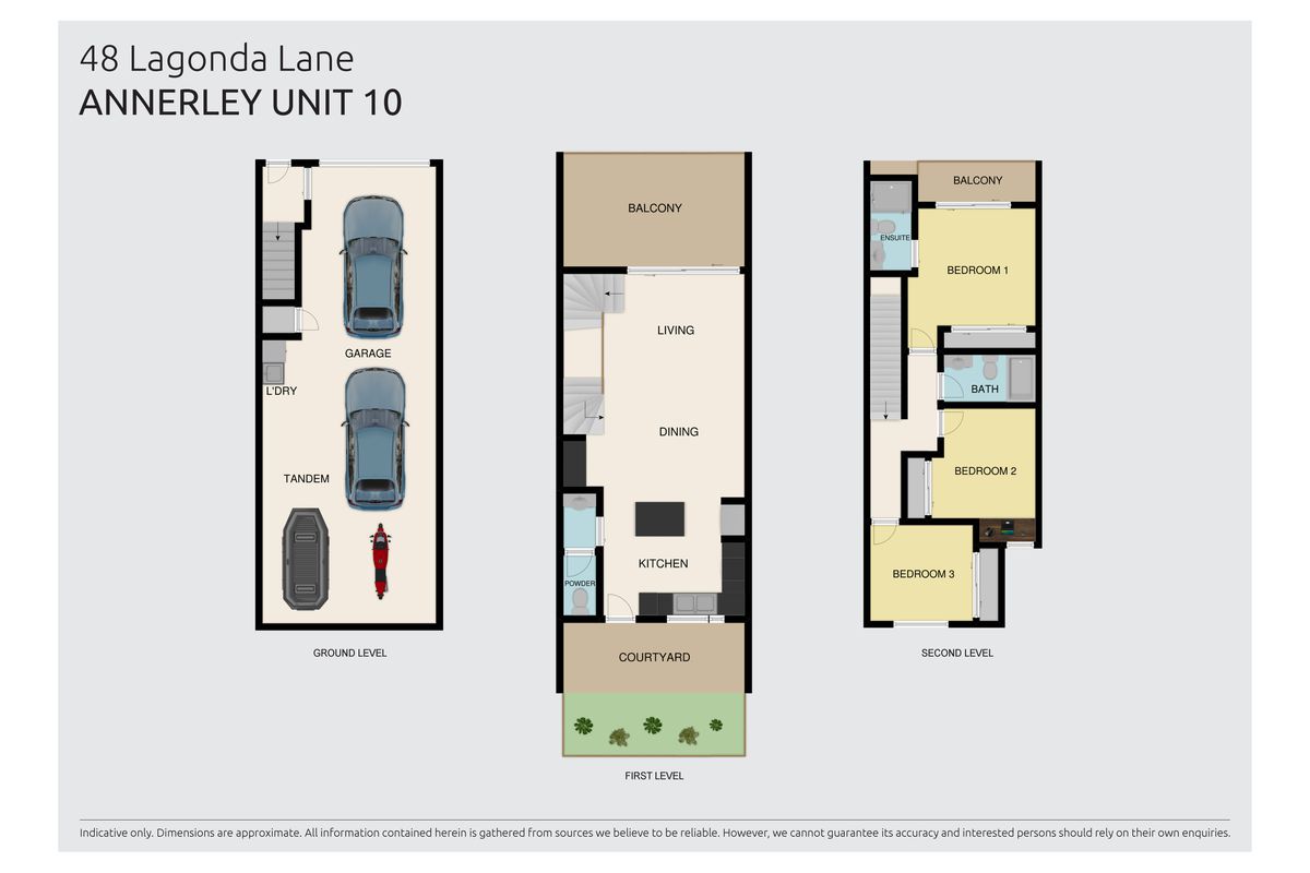 2 / 48 Lagonda Street, Annerley Floor Plan