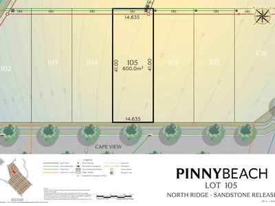 Lot 105, Cape View, Pinny Beach
