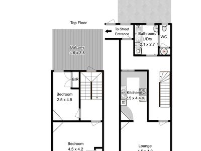 2 / 65 Melville Street, Hobart