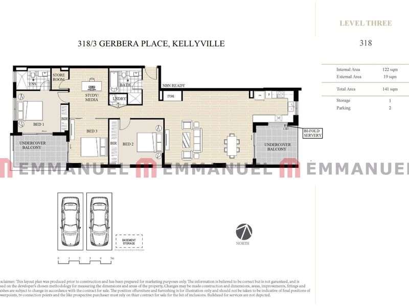 318 / 3 Gerbera Place, Kellyville