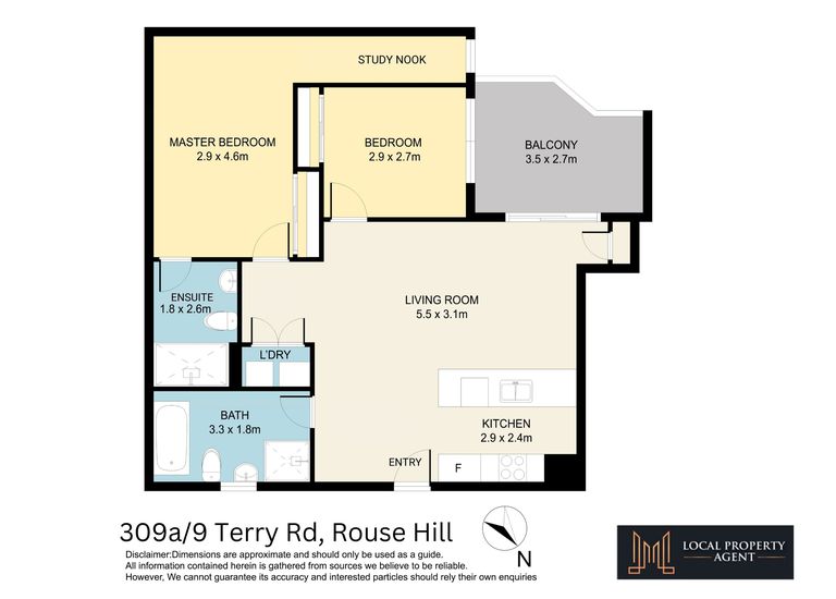 309 / 9A Terry Rd, Rouse Hill