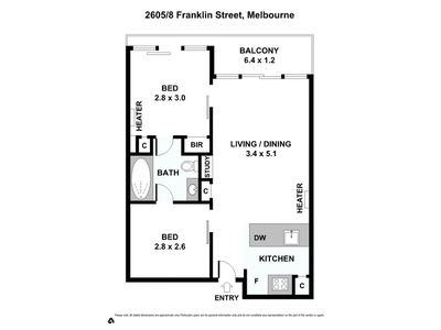 2605/8 Franklin Street, Melbourne