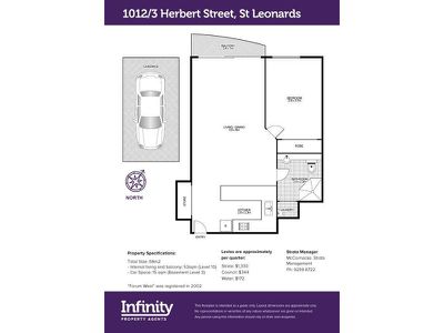 1012 / 3 Herbert Street, St Leonards