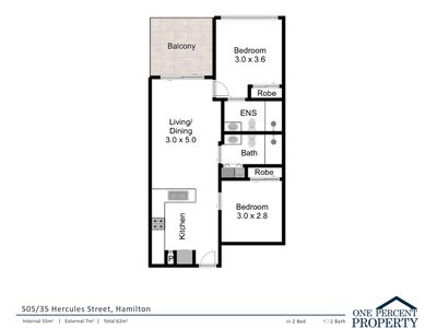 505 / 35 Hercules Street, Hamilton