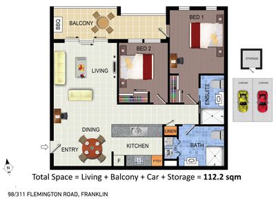 98 / 311 Flemington Road, Franklin