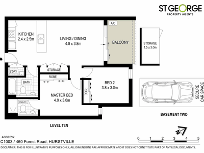C1003 / 460 Forest  Road, Hurstville