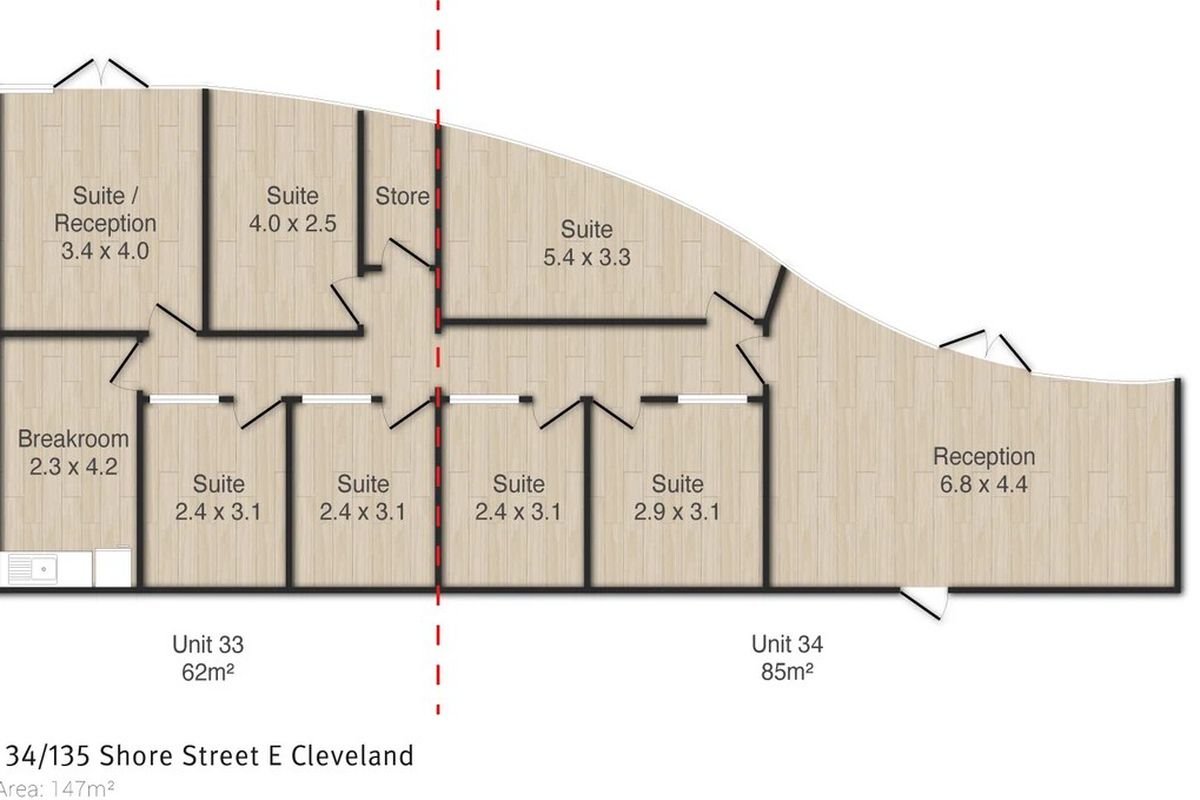 33-34 / 135 Shore Street West, Cleveland