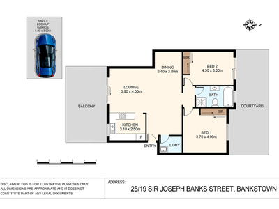 25 / 19-25 Sir Joseph Banks Street, Bankstown
