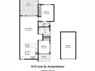 6 / 15 Lima Street, Auchenflower