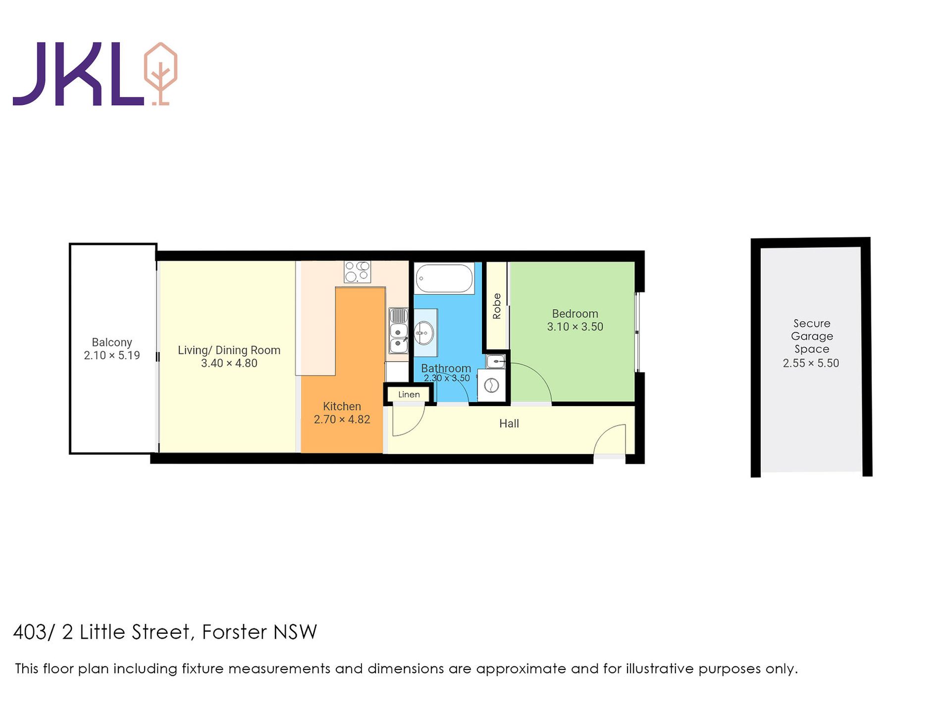 403 / 2 Little Street, Forster