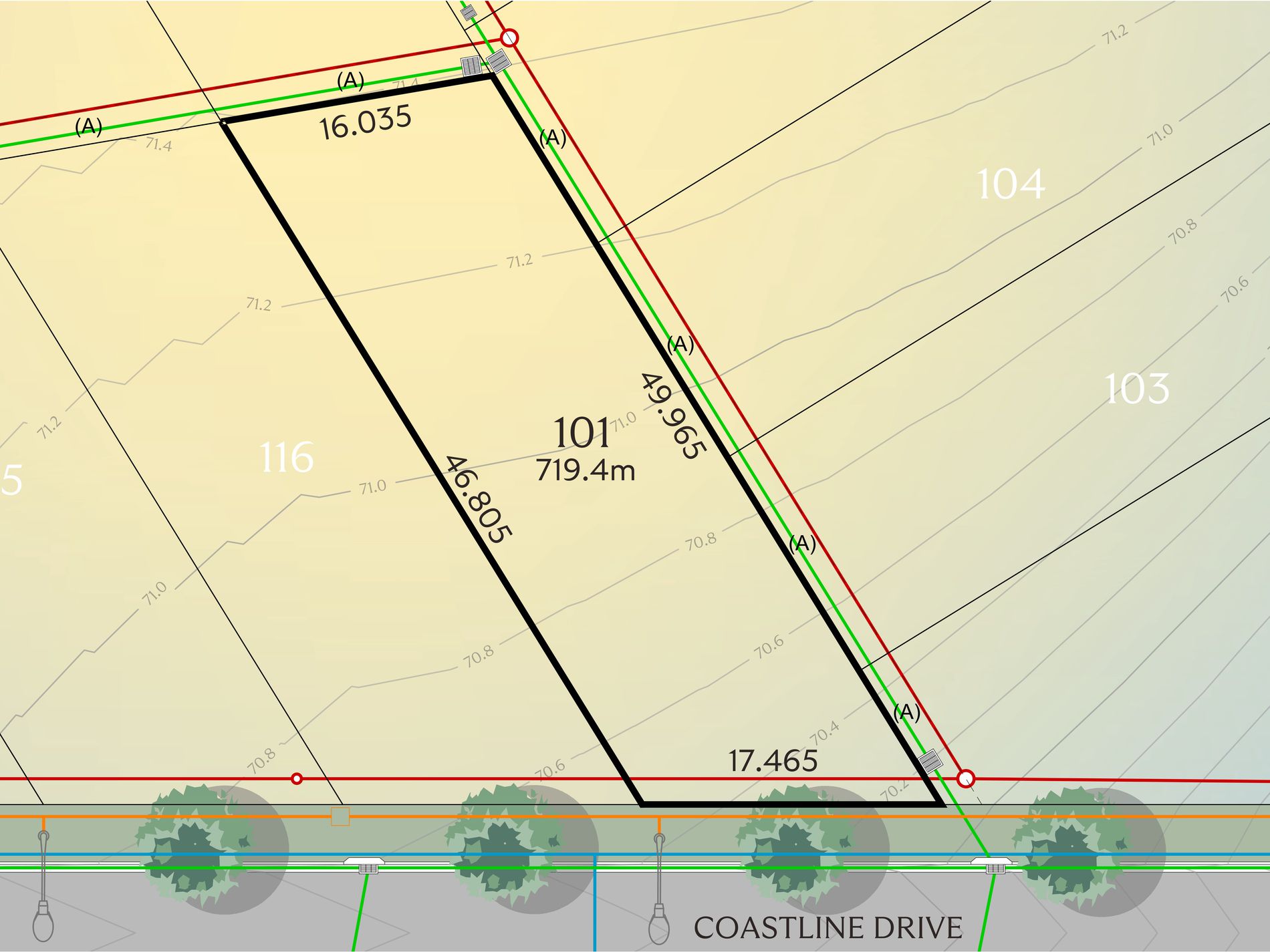 Lot 101, Coastline Drive, Pinny Beach