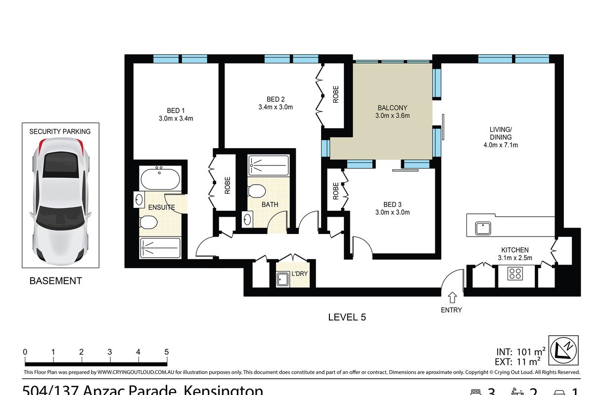 504 / 137 Anzac Parade, Kensington