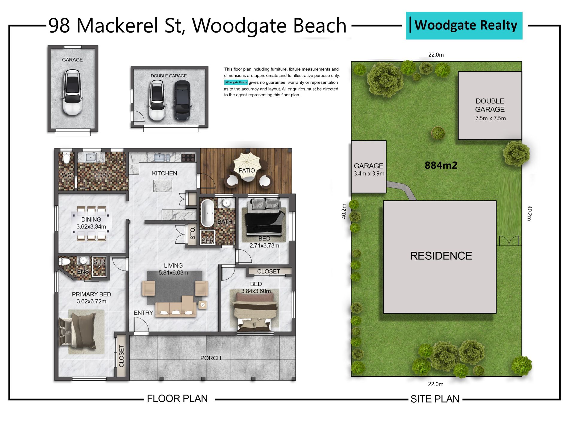 98 MACKEREL STREET, Woodgate