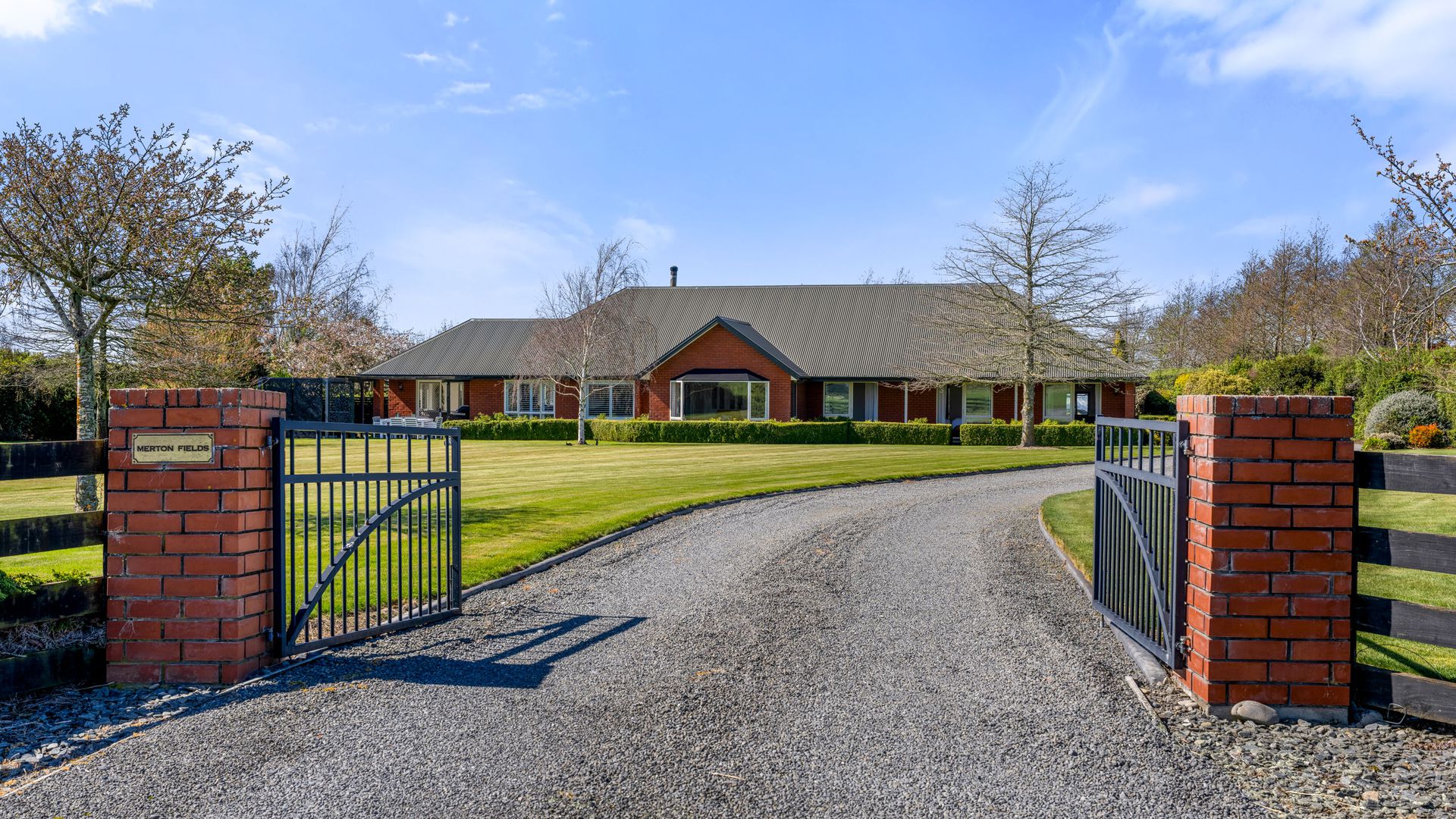 Country Estate with Southern Alps Views