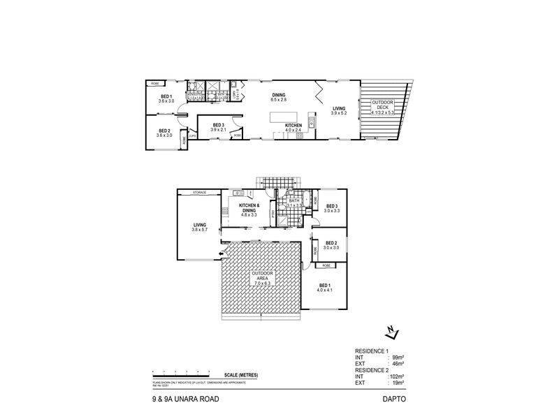 1 & 2 / 9 Unara Road, Dapto