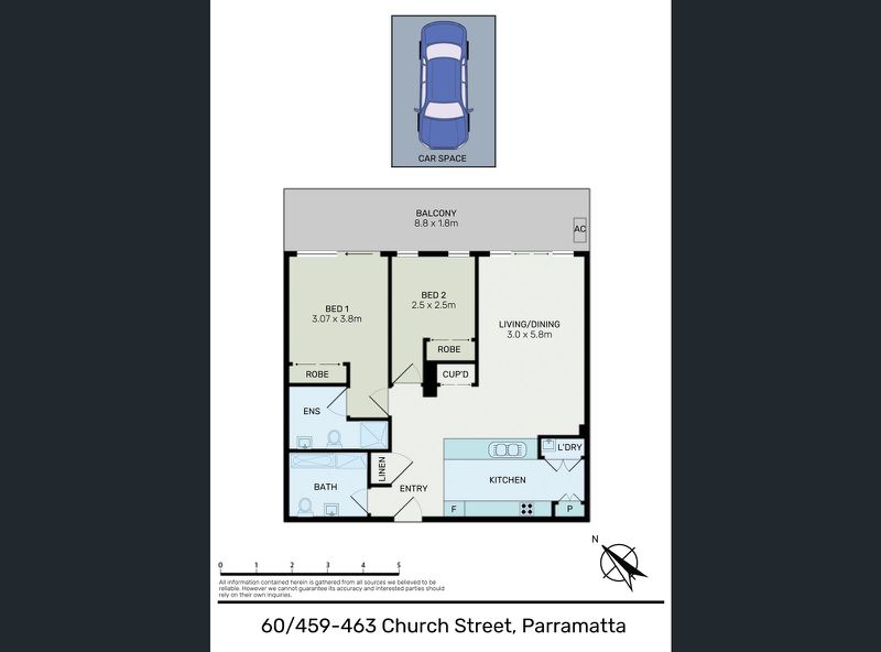 60 / 459-463 Church Street, Parramatta