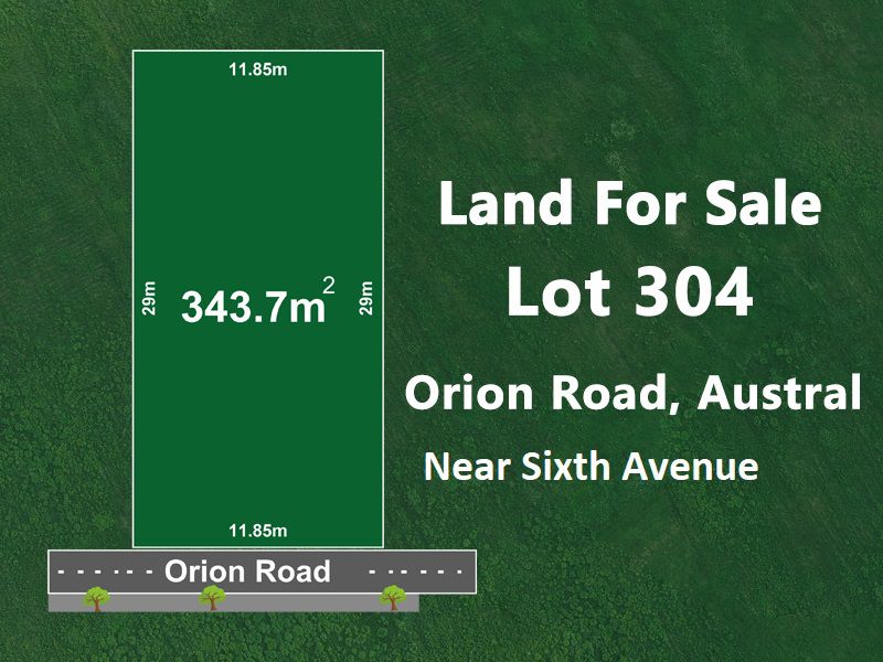 Lot 304, Orion Road (Near Sixth Ave), Austral