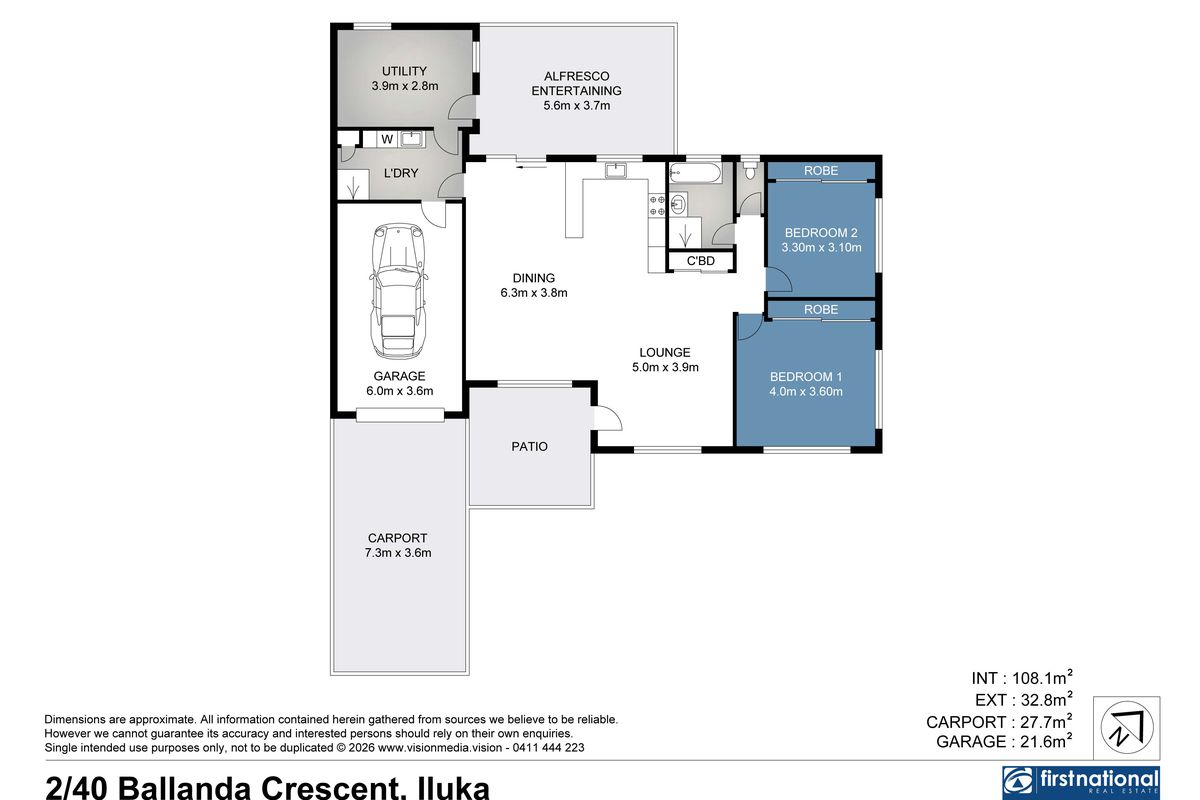 2 / 40 Ballanda Crescent, Iluka